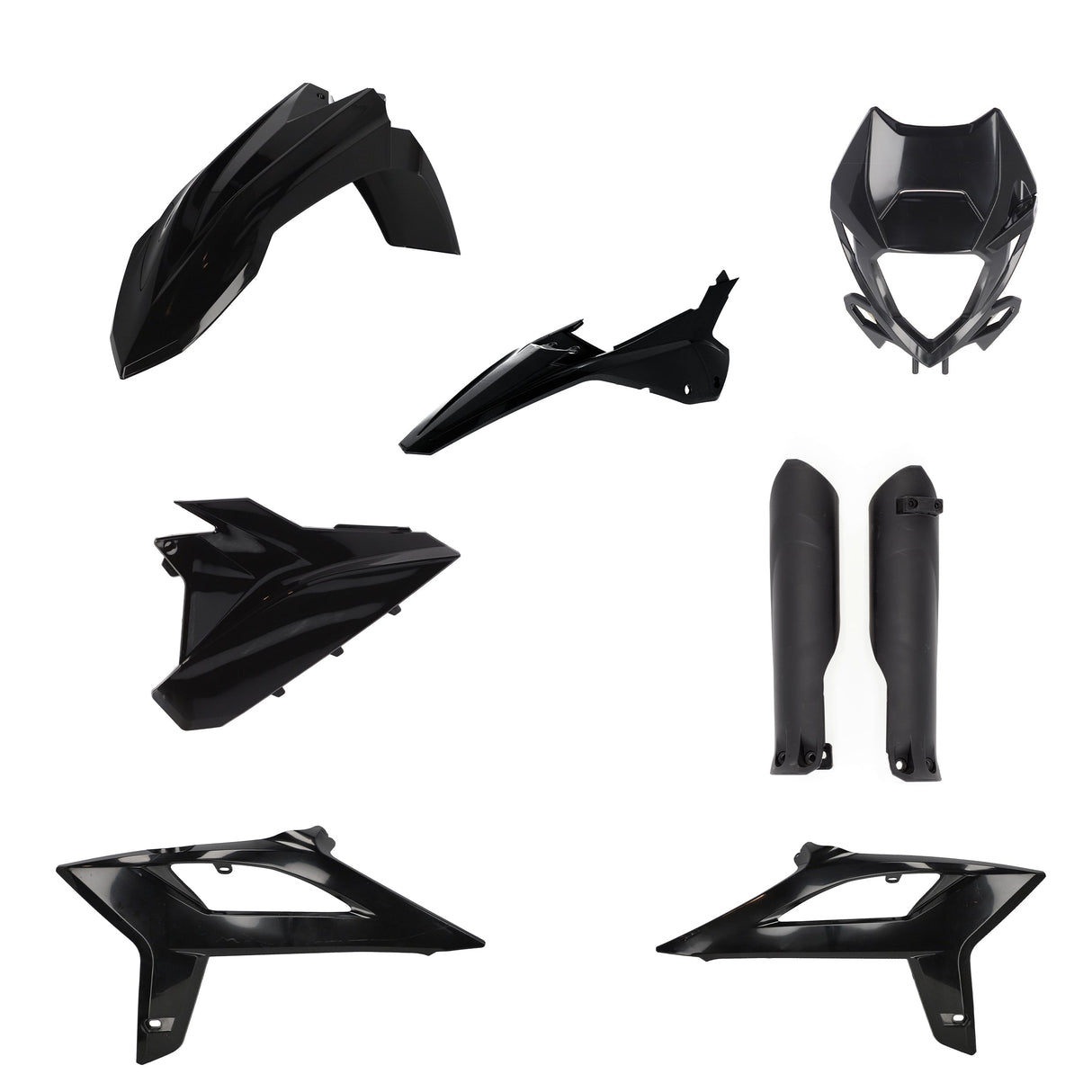 Acerbis Full Plastic Kit Beta RR 2022 Onwards Black