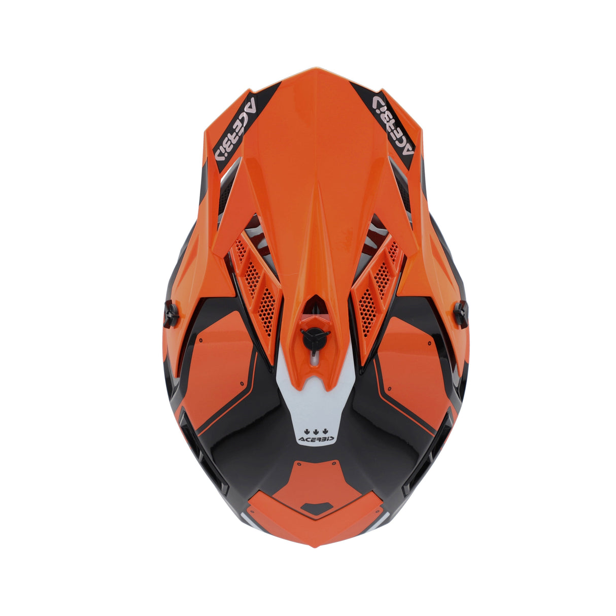 Acerbis X-Track ECE 22.06 Helmet Orange/Black