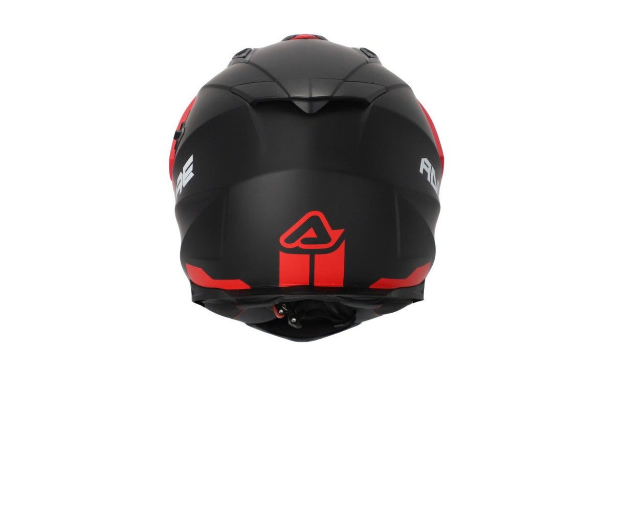 Acerbis Flip ECE 22.06 Helmet Grey/Red - X-Large