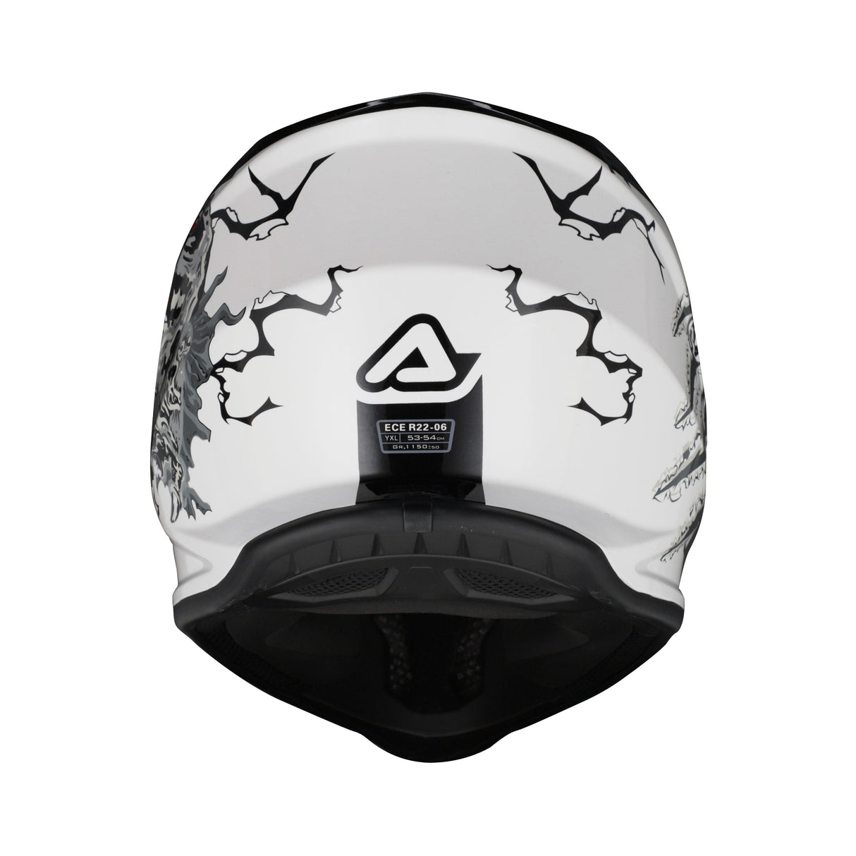Acerbis Profile Junior Helmet White/Black