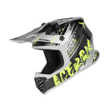 Acerbis Profile Junior Helmet Black/Fluo Yellow