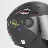 Acerbis Brezza Helmet Black - 50