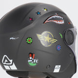 Acerbis Brezza Helmet Black - 50