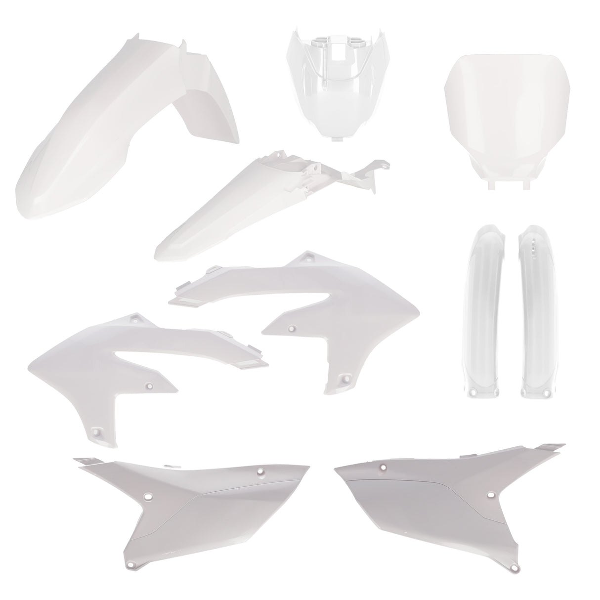 ACERBIS FULL PLASTIC KIT WHITE YAMAHA YZ/YZ-F 250-450 23-25