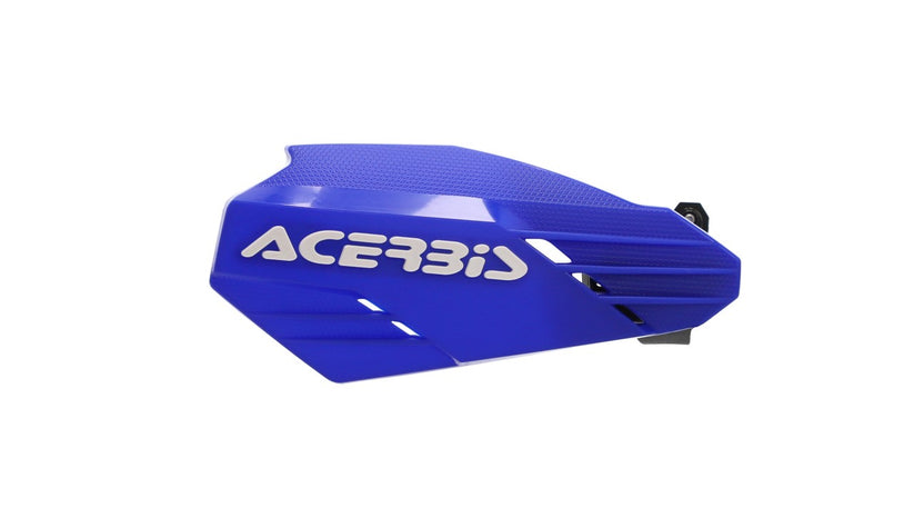 ACERBIS HANDGUARDS LNEAR FANTIC/GASGAS/HONDA/HUSABERG/HUSQVARNA/KAWASAKI/KTM/SHERCO/STARK/SUZUKI/TM/YAMAHA 125-610 95-24; BLUE/WHITE