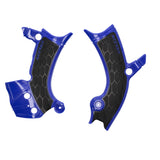 Acerbis X-Grip Frame Protectors Yamaha YZ450F 2023 Onwards Blue/Black