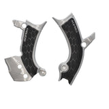 Acerbis X-Grip Frame Protectors Yamaha YZ450F 2023 Onwards Grey/Black