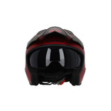 Acerbis Jet Aria Metallic Helmet Red