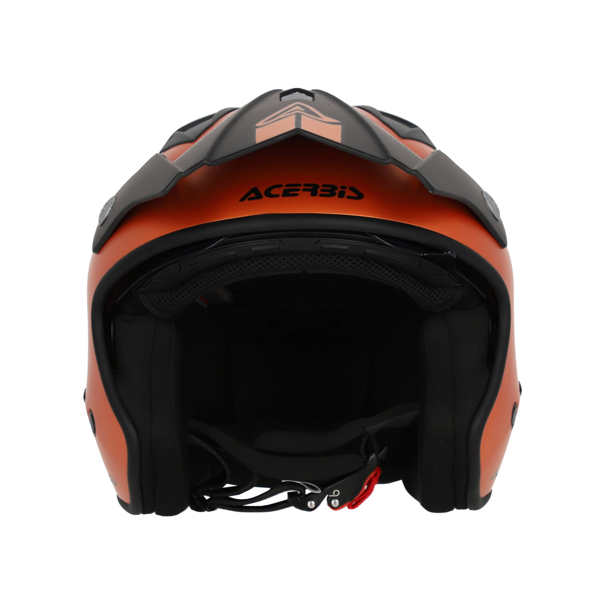 Acerbis Jet Aria Metallic Helmet Orange