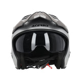 Acerbis Jet Aria Metallic Helmet Silver