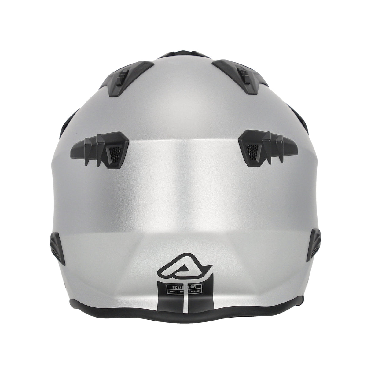 Acerbis Jet Aria Metallic Helmet Silver