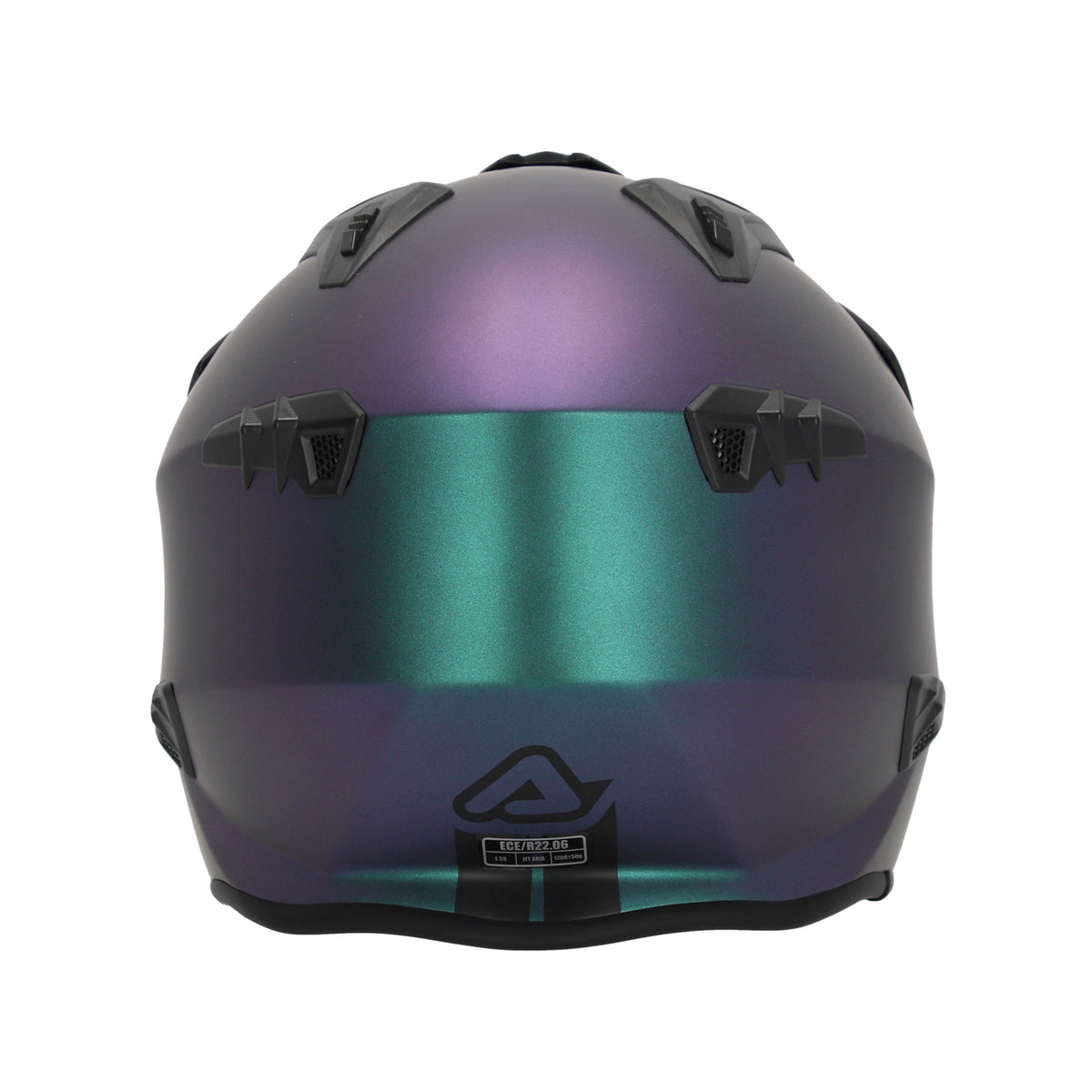 Acerbis Jet Aria Metallic Helmet Chameleon