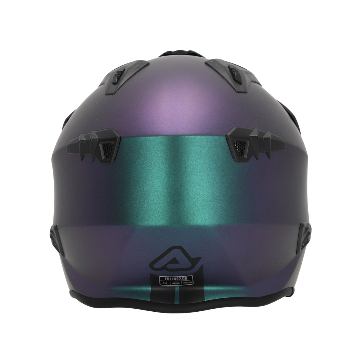 Acerbis Jet Aria Metallic Helmet Chameleon