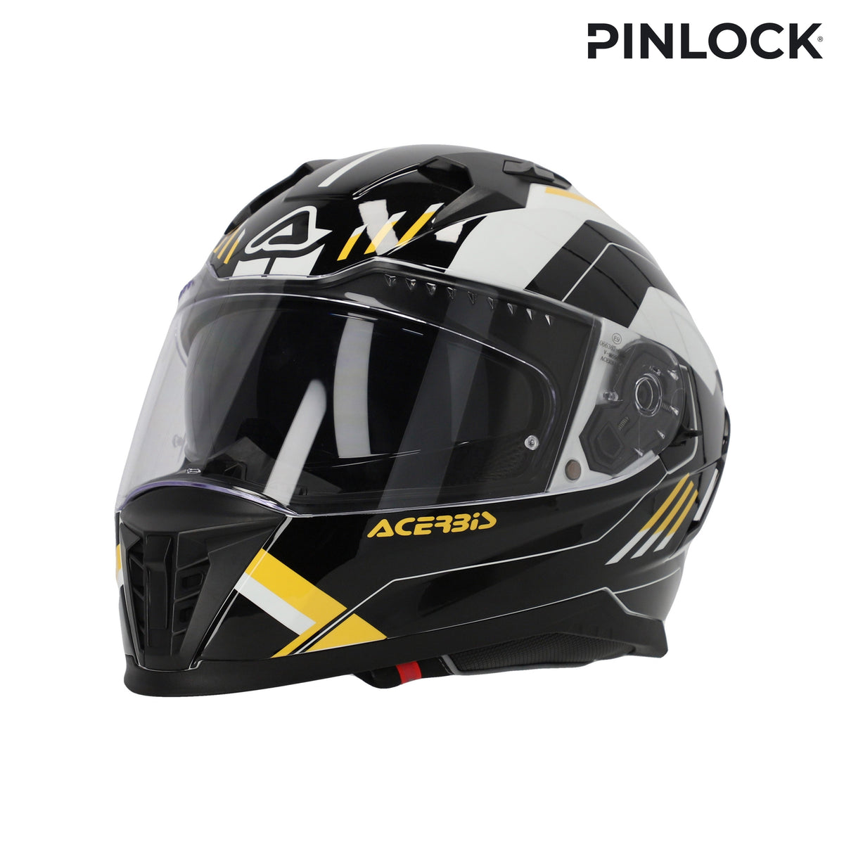 Acerbis X-Way Graphic Helmet Black/Yellow