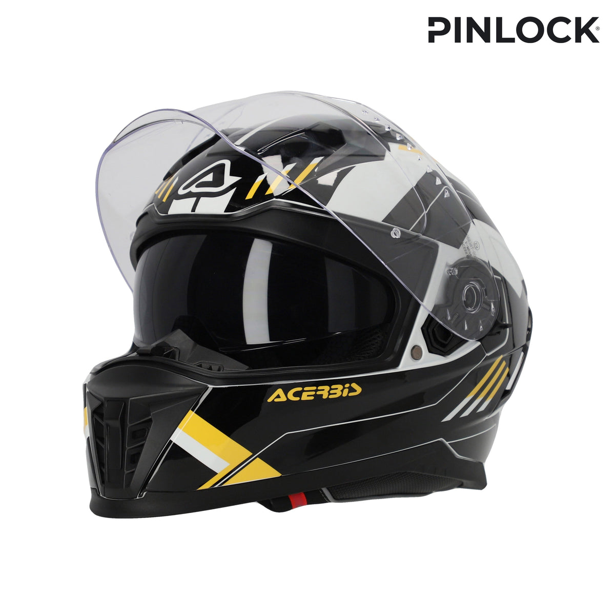 Acerbis X-Way Graphic Helmet Black/Yellow
