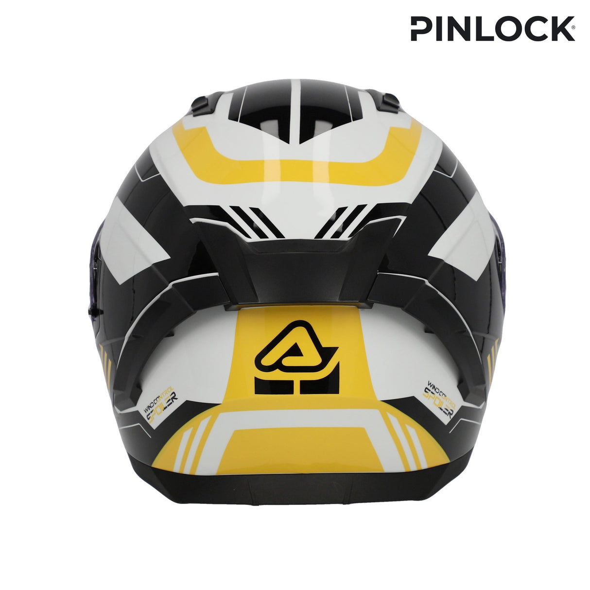 Acerbis X-Way Graphic Helmet Black/Yellow