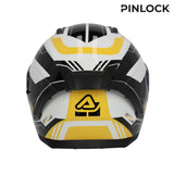 Acerbis X-Way Graphic Helmet Black/Yellow