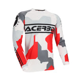 Acerbis MX Linear Sumbawa Jersey White/Grey - Small