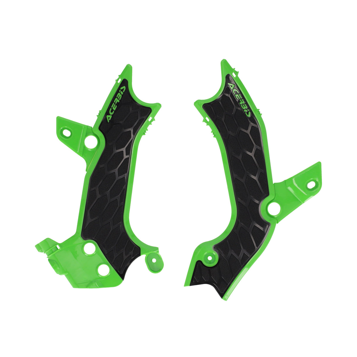 Acerbis Frame Protectors Kawasaki KX450 Green/Black
