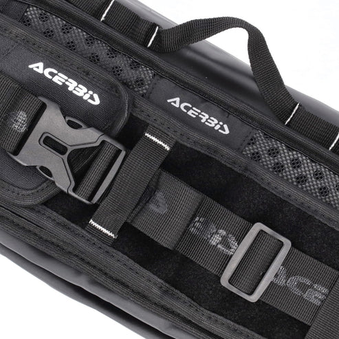 ACERBIS DROMY LOGO WAIST PACK (BLACK/WHITE)