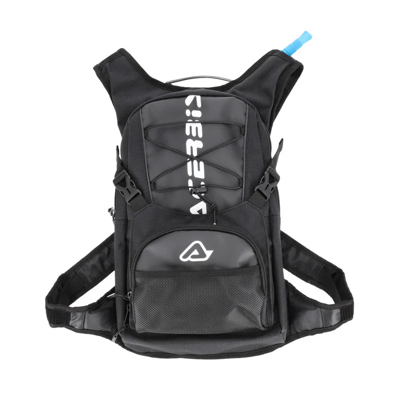 ACERBIS BACKPACK BLACK/WHITE H2O LOGO