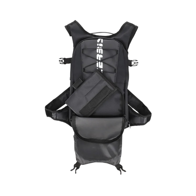 ACERBIS BACKPACK BLACK/WHITE H2O LOGO