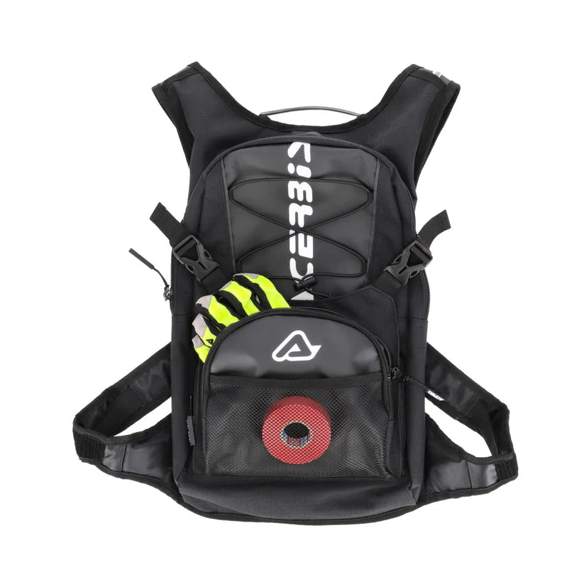 ACERBIS BACKPACK BLACK/WHITE H2O LOGO