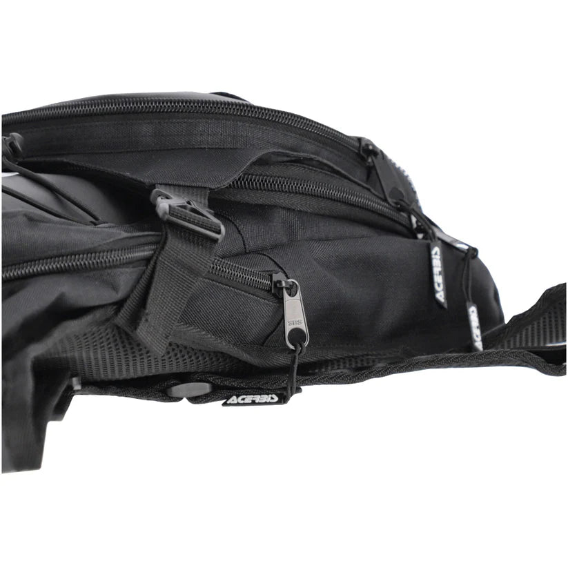 ACERBIS BACKPACK BLACK/WHITE H2O LOGO