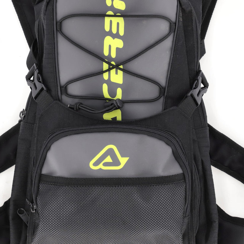 ACERBIS BACKPACK BLACK/GREY H2O LOGO