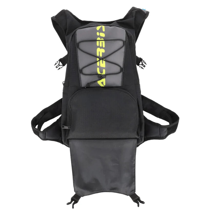 ACERBIS BACKPACK BLACK/GREY H2O LOGO