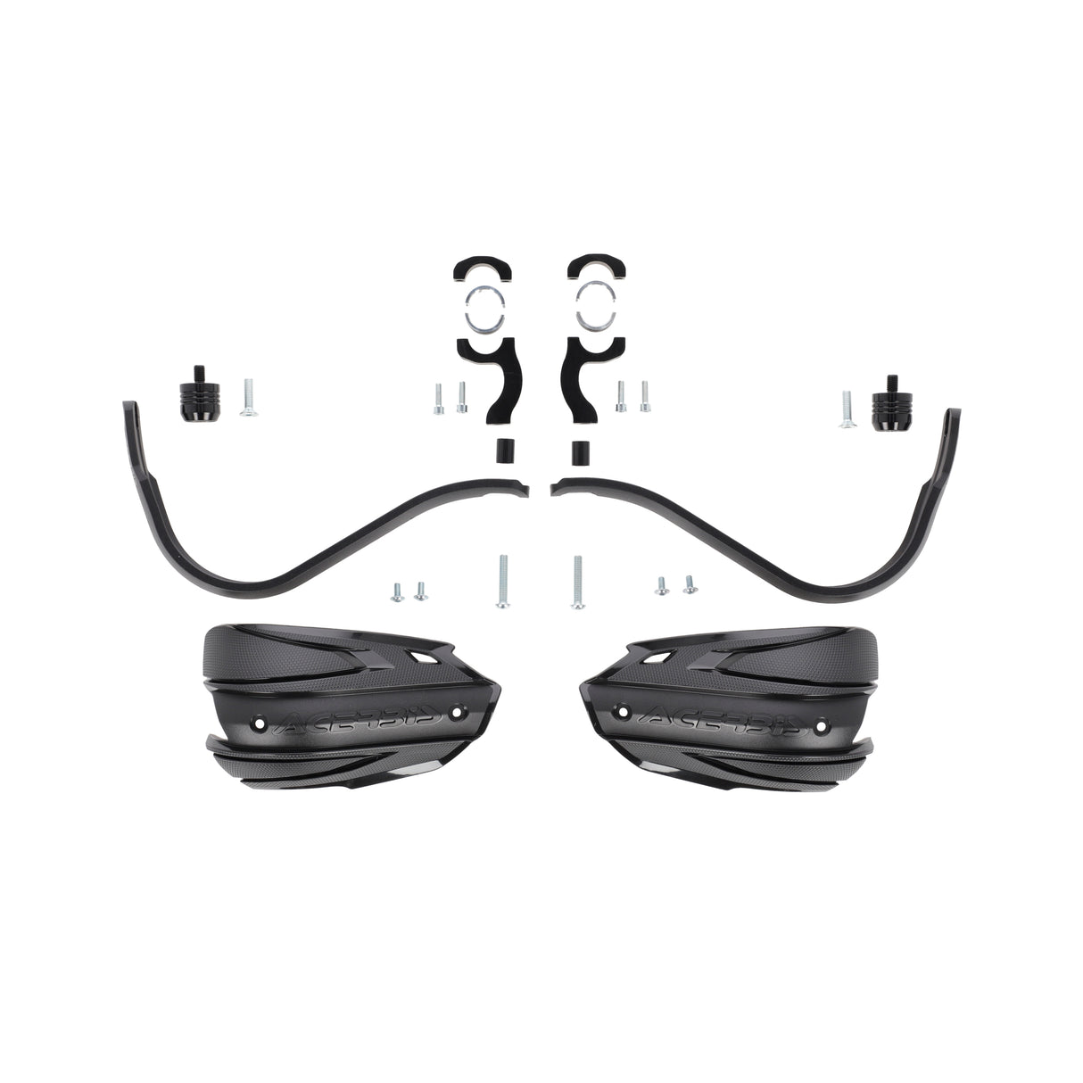 ACERBIS HANDGUARDS END-X SUZUKI V-STROM 800 23-25; BLACK