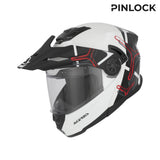 Acerbis Rider Graphic Helmet White/Black
