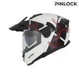 Acerbis Rider Graphic Helmet White/Black