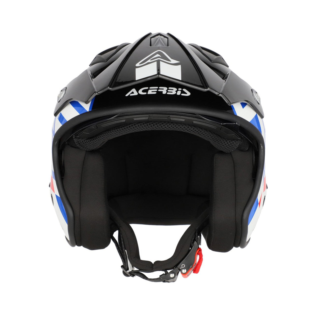 Acerbis Jet Aria Graphic Helmet White/Blue/Red