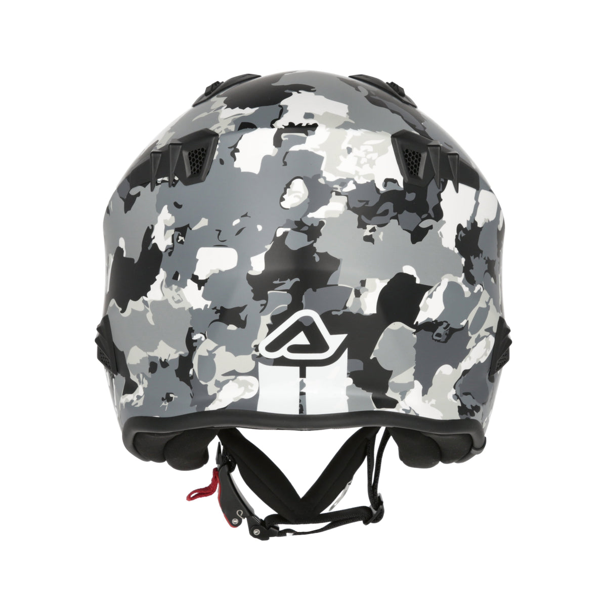 Acerbis Jet Aria Graphic Helmet Grey/Black