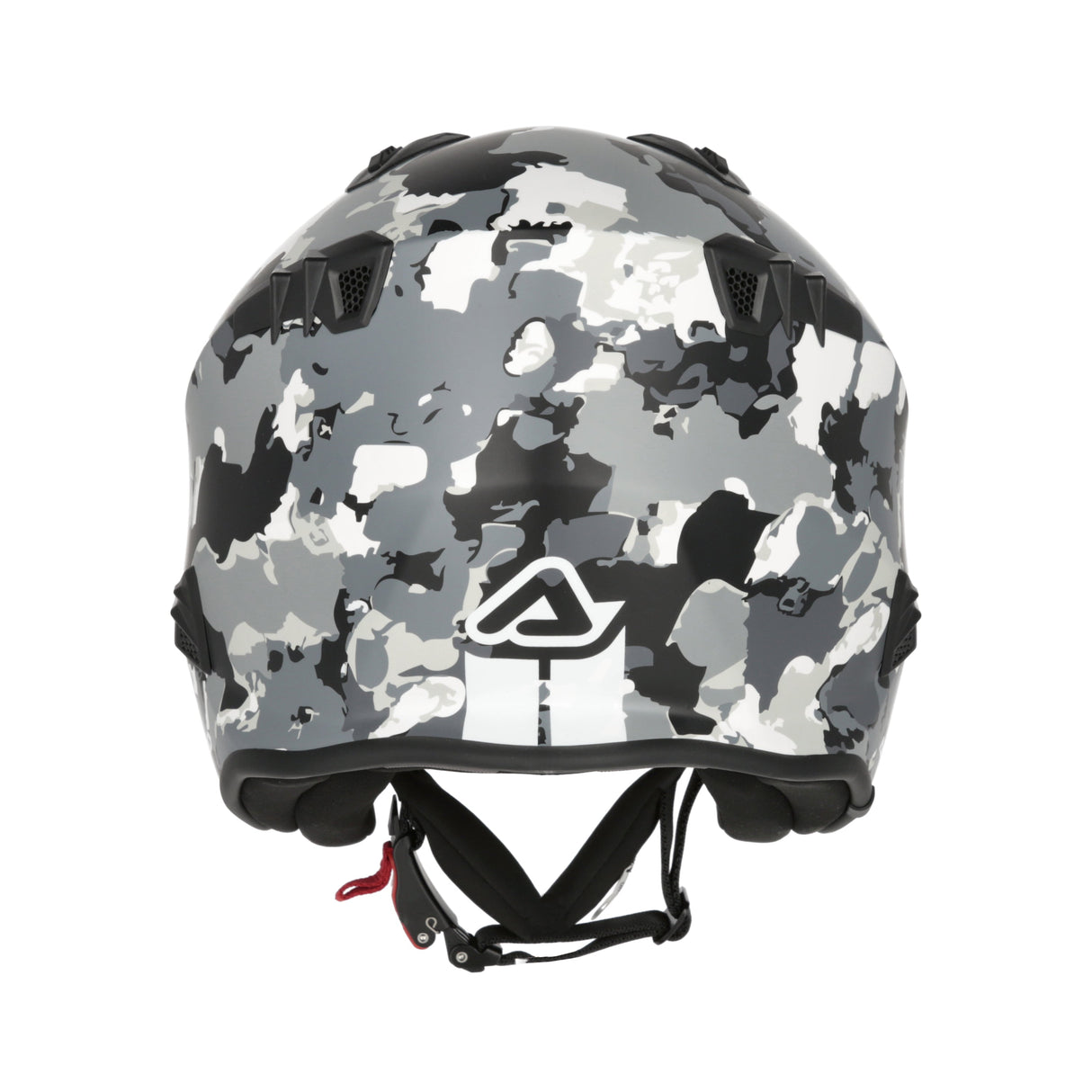 Acerbis Jet Aria Graphic Helmet Grey/Black