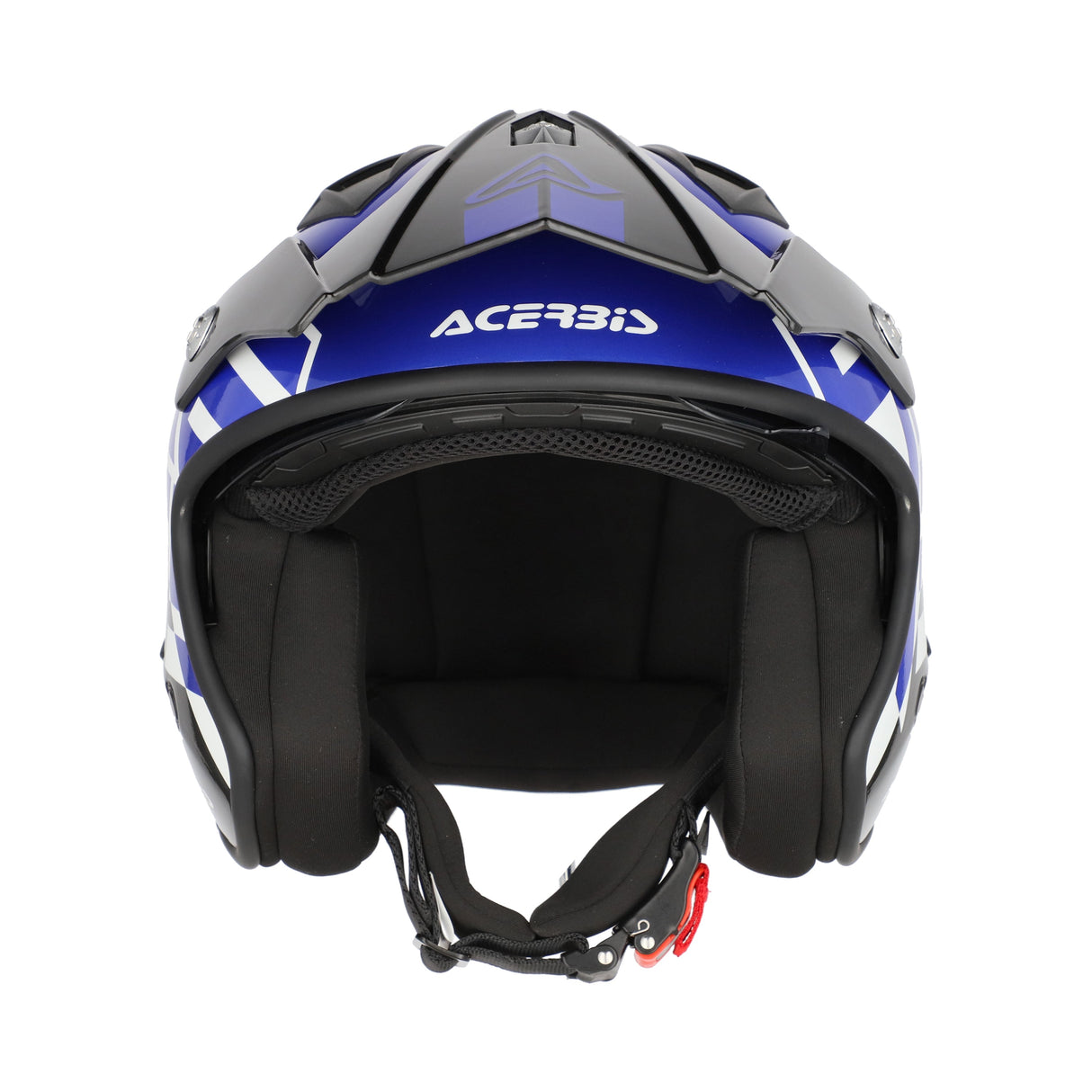 Acerbis Jet Aria Graphic Helmet Black/Blue