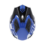 Acerbis Jet Aria Graphic Helmet Black/Blue
