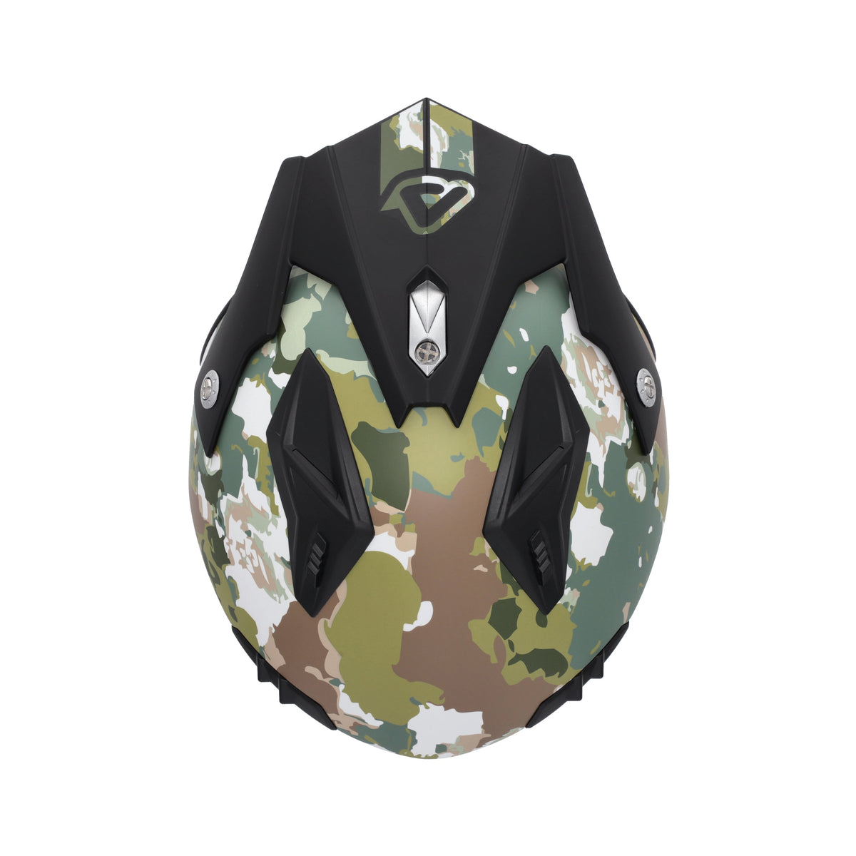 Acerbis Jet Aria Graphic Helmet Green/Brown