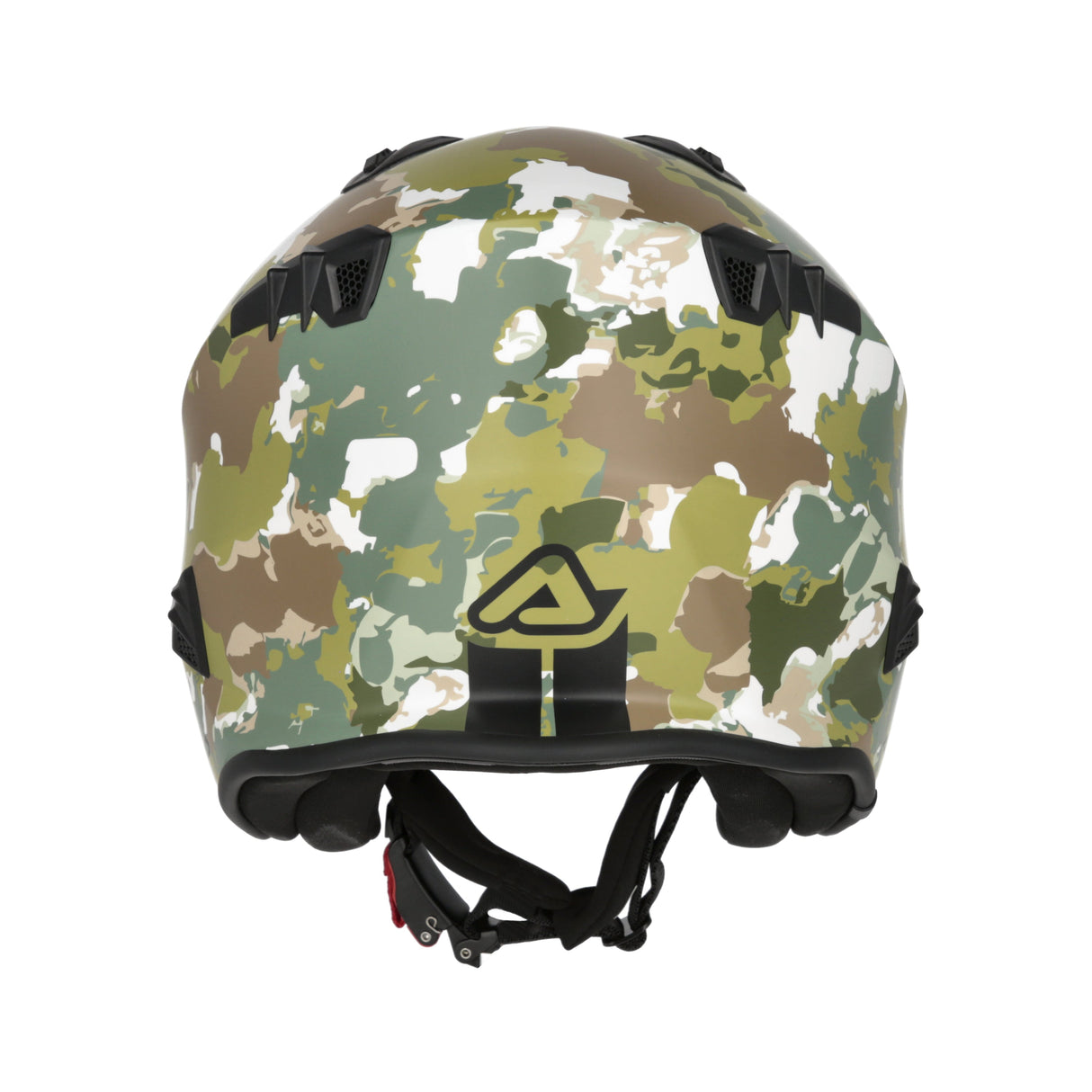 Acerbis Jet Aria Graphic Helmet Green/Brown