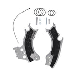 Acerbis X-Grip Frame Protectors Honda CRF450 / CRF250 Silver/Black