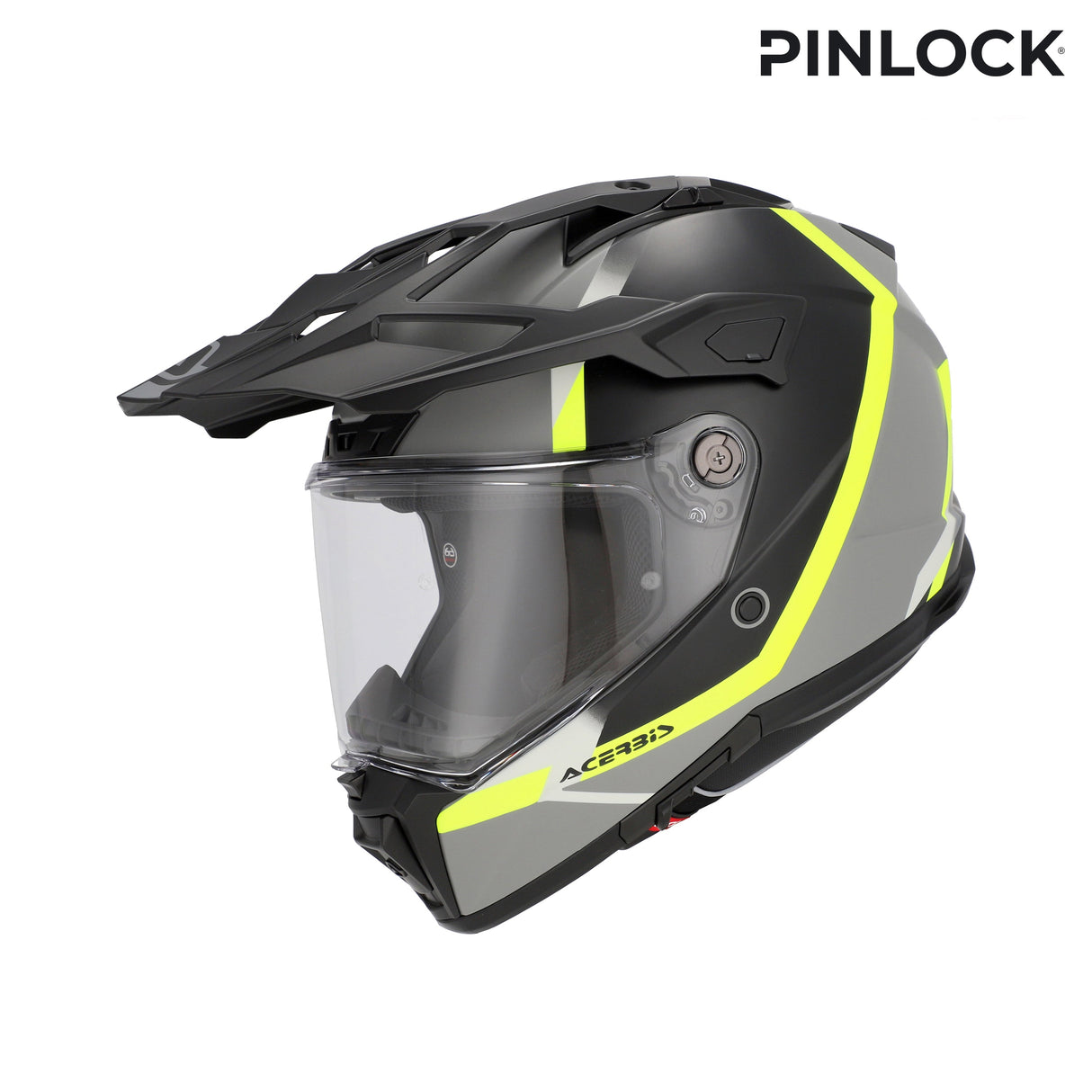 Acerbis Attack Helmet Black/Fluo Yellow