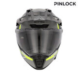 Acerbis Attack Helmet Black/Fluo Yellow