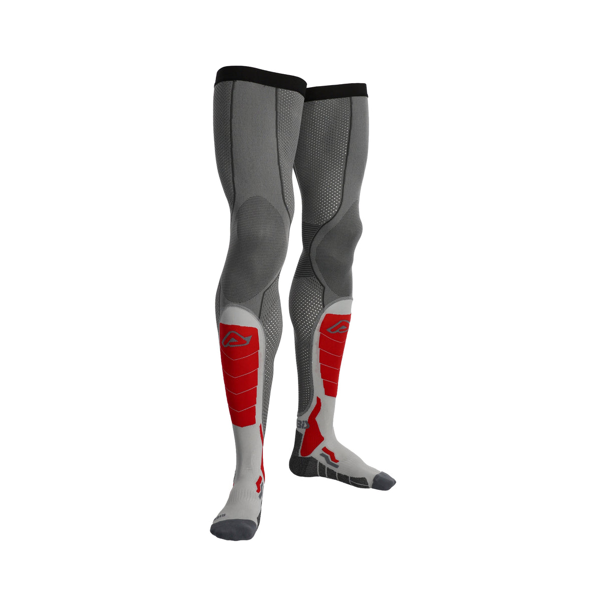 Acerbis X-Leg Vented Pro Socks Grey/Red
