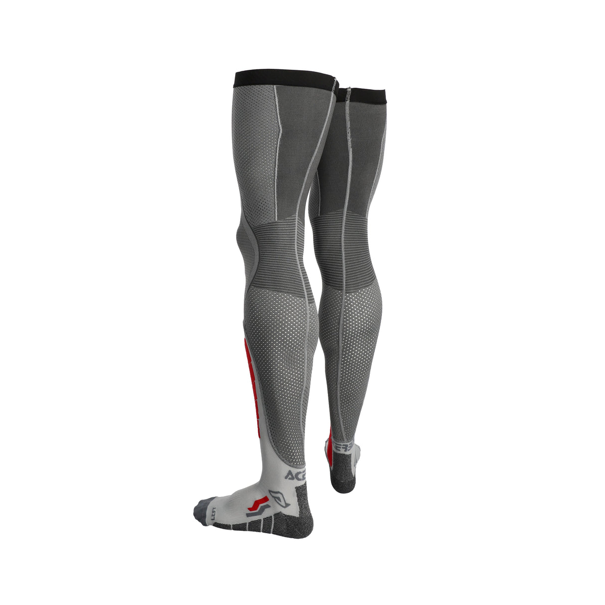 Acerbis X-Leg Vented Pro Socks Grey/Red