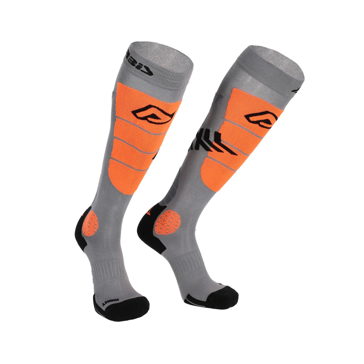 Acerbis MX Impact Vented Socks Orange/Black