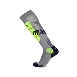 Acerbis MX Impact Vented Socks Grey/Yellow
