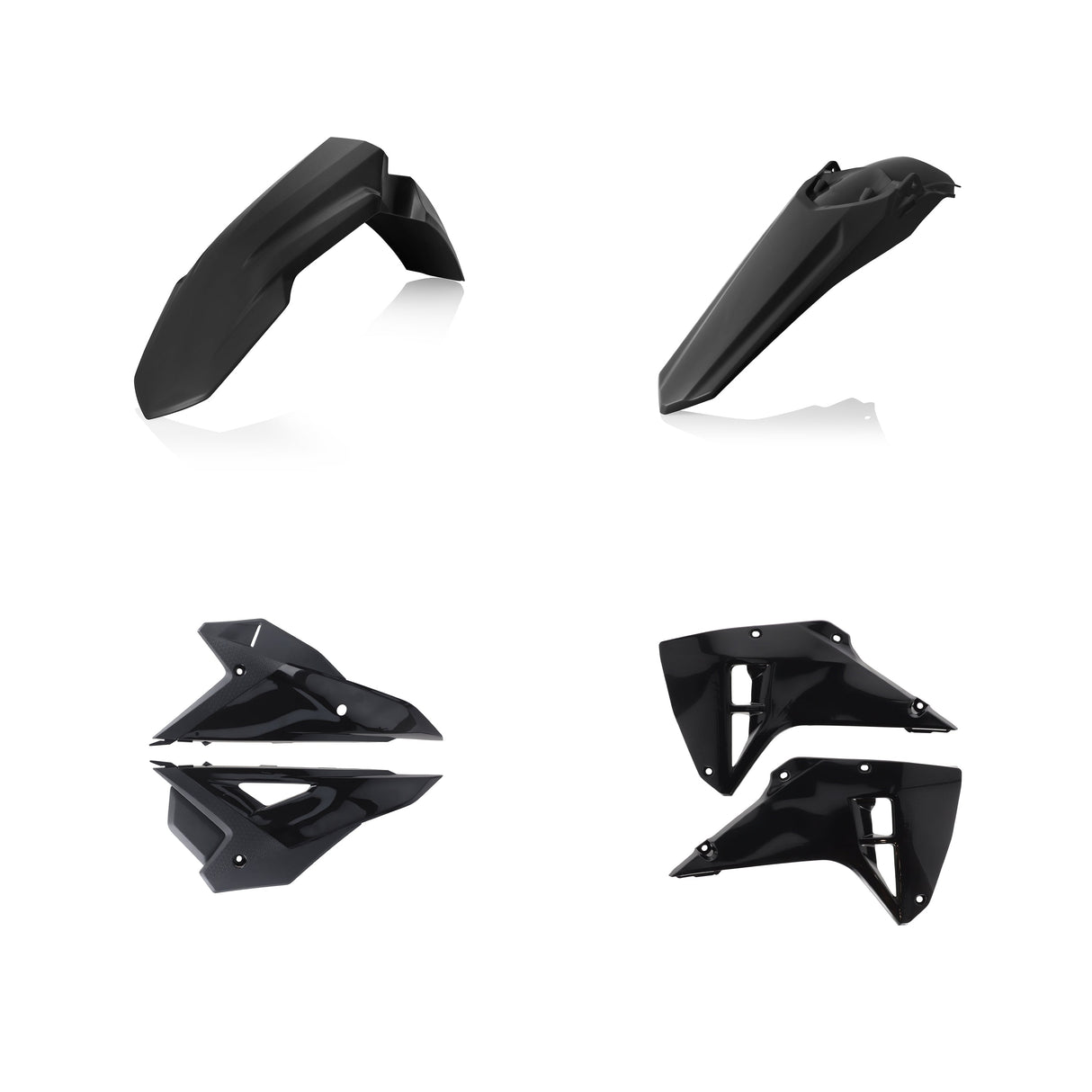 Acerbis Plastic Kit Honda CRF450RX Black