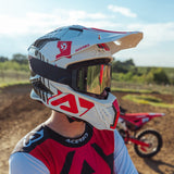 Acerbis Airstrike-C Helmet White/Red