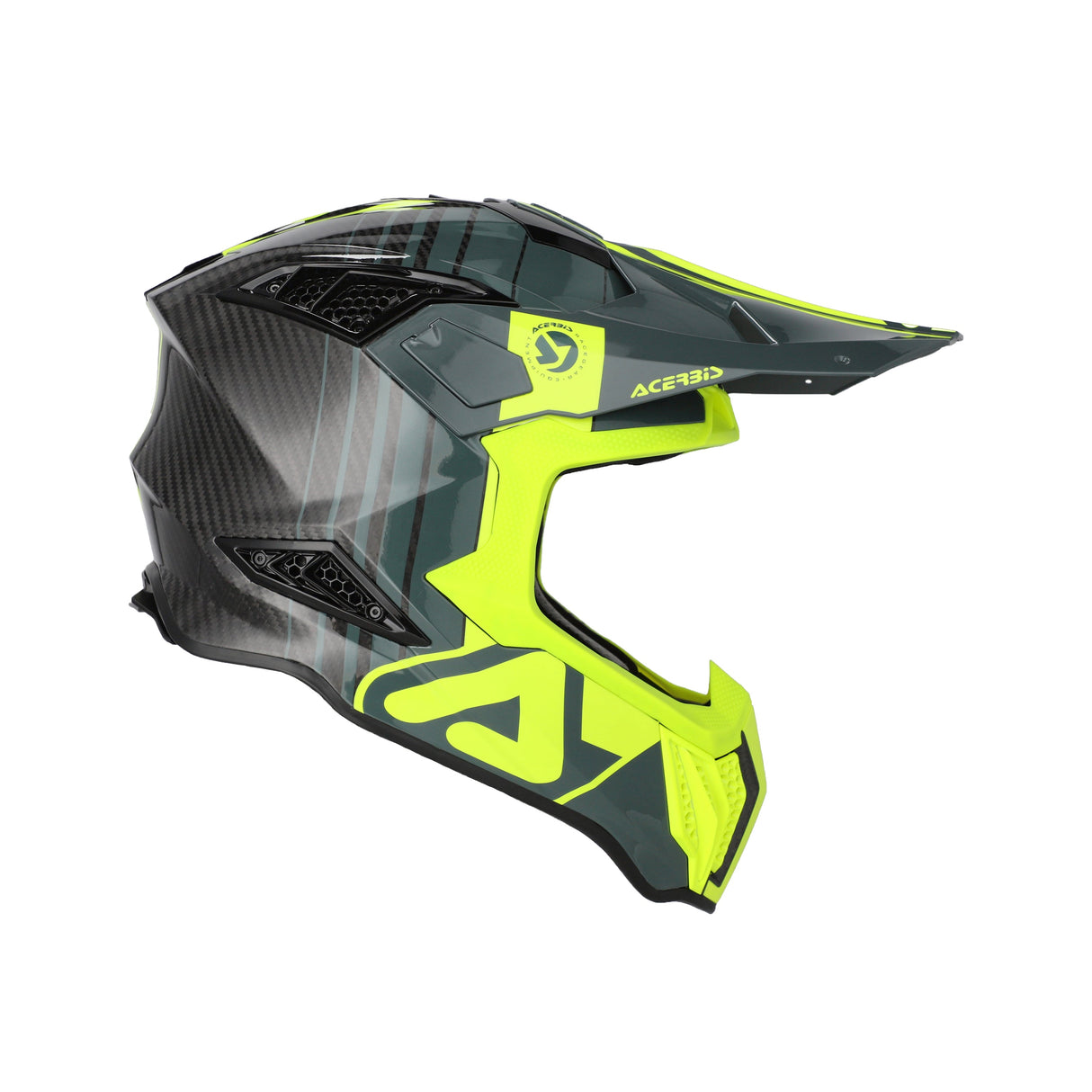 Acerbis Airstrike-C Helmet Black/Fluo Yellow